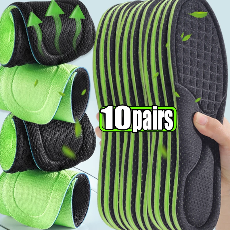 

1-10 пар весенне-осенних теплых стельок, нано-дезодорирующие стельки из полыни, дышащие и впитывающие пот стельки для мужчин и женщин