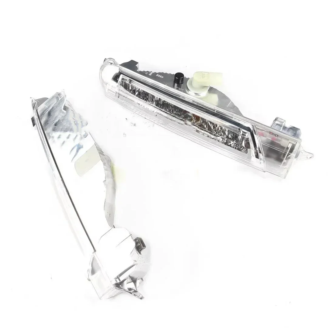 one side Front bumper light fog lamp for Porsche Cayenne 2007 2008 2009 2010 convert GTS style Daytime Running Light Turn signal