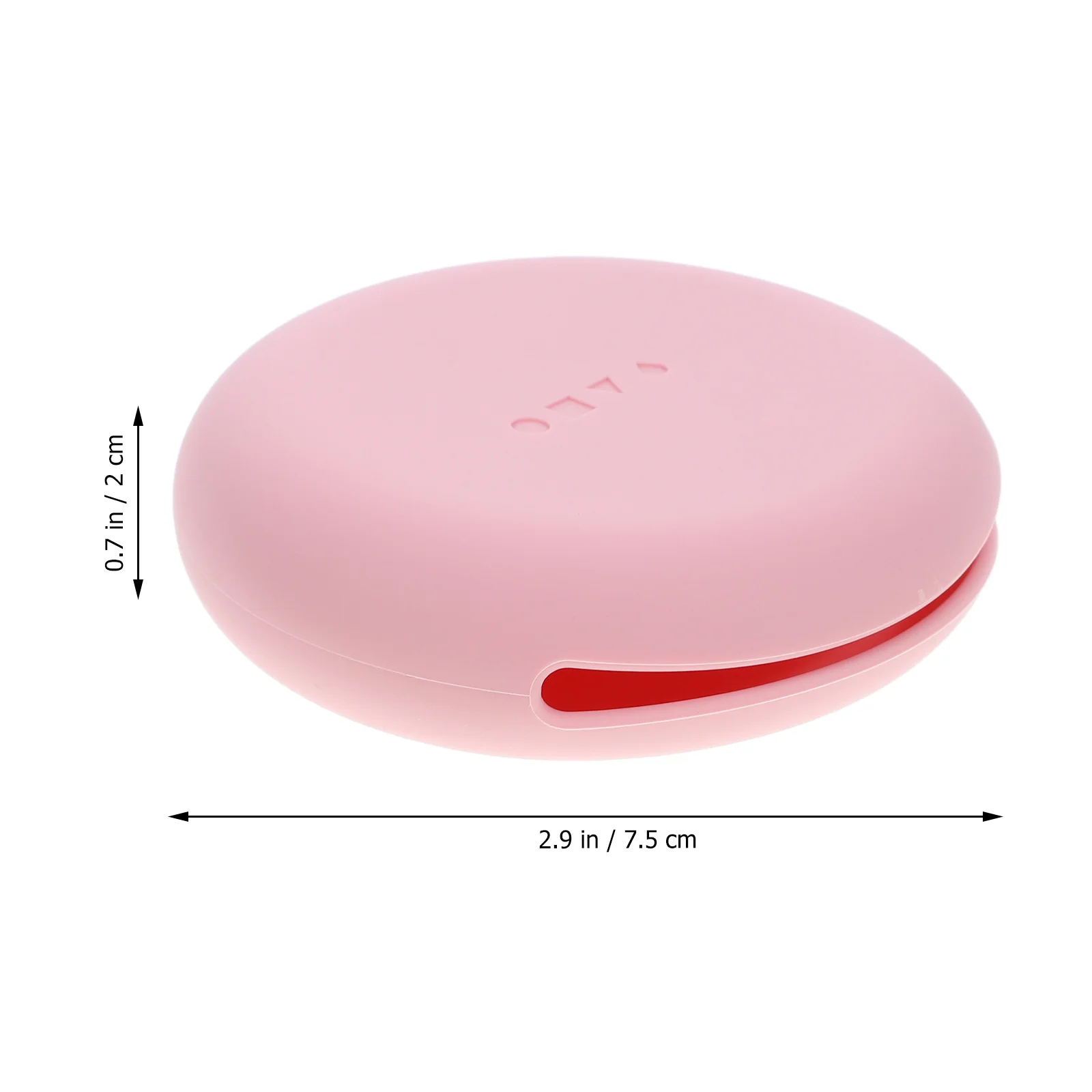 صندوق منتفخ البودرة المحمول من السيليكون، حامل منتفخ للمكياج للسفر، حقيبة إسفنجة مكياج صغيرة، منظم تخزين متين وصغير الحجم