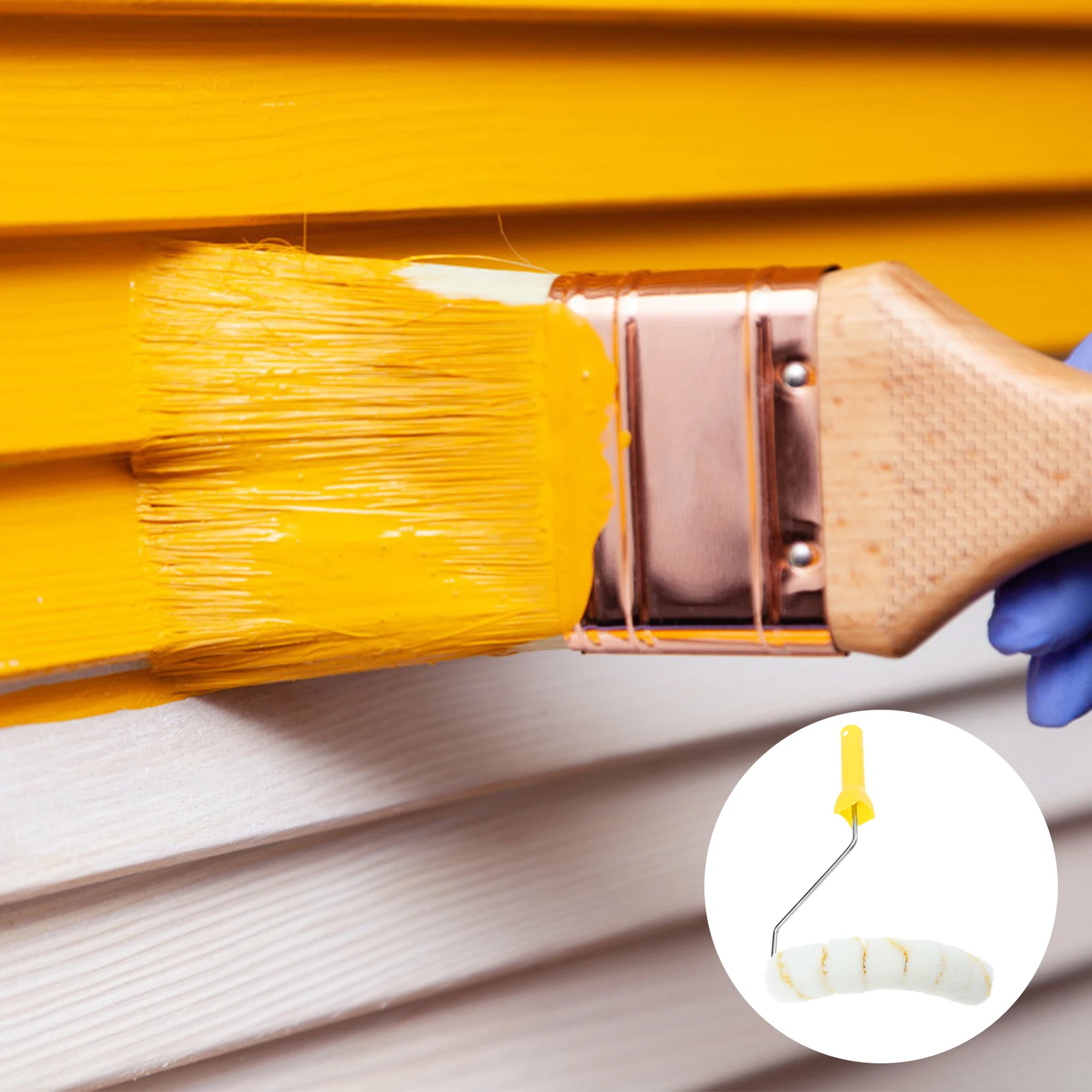 

Валиковая кисть для рисования, профессиональные 7-колесные инструменты для рисования труб, легкий, прочный для трубопроводов, леса на природном газе, воде