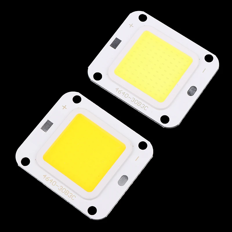 High Brightness LED COB Chip 4640 40W DC12-14V LED 2500mA For LED Floodlight Projection Light Outdoor Light Source DIY