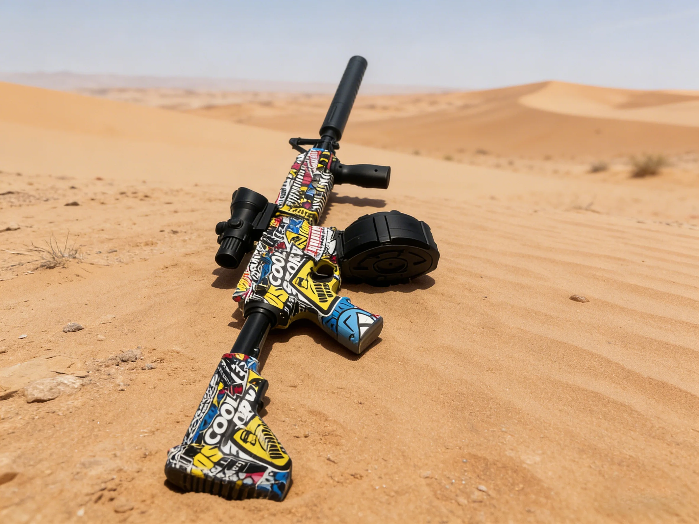 Pistola blaster de gel ebb automática m416 com recuo-blaster de bola de gel totalmente automático de alta velocidade, revista de mais de 500 rodadas, tático ao ar livre