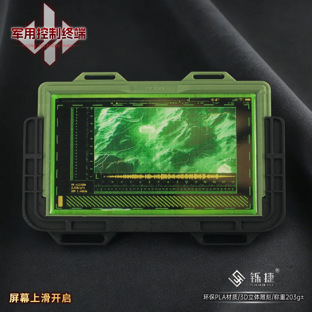 19cm Delta Force 3D Control Terminal Red Material Model Desktop Ornaments Decorations Game Props Cosplay Gifts Collections view 4