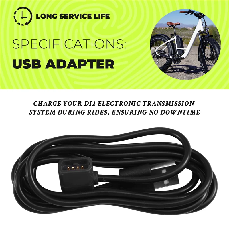 A57T Electric Bicycle Battery Charger Adapter For Shimano 12 Speed EW-EC300 For Shimano R9270 9250 8170 12Speed Di2 Usb Adapter