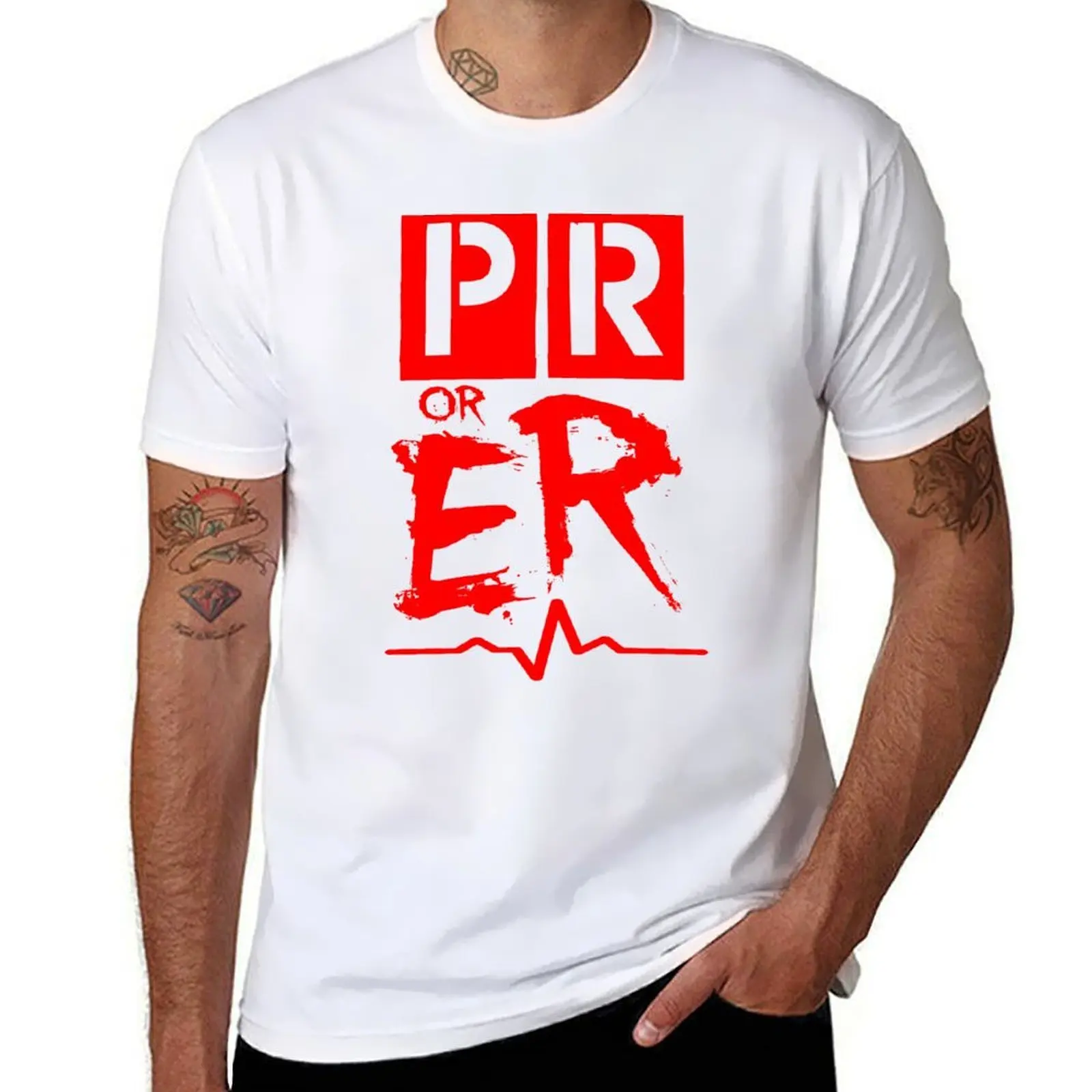

PR or ER T-Shirt t shirt man luxury funny t shirts man T-Shirt