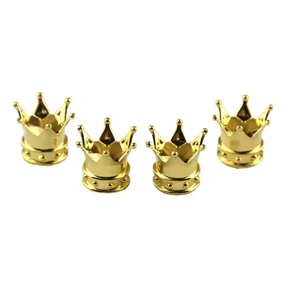 

Crown Shape Motorcycle Auto Replacement Parts Wheel Tires Valves Covers Airtight Covers Car Tire Valve Stem Caps Valve Caps