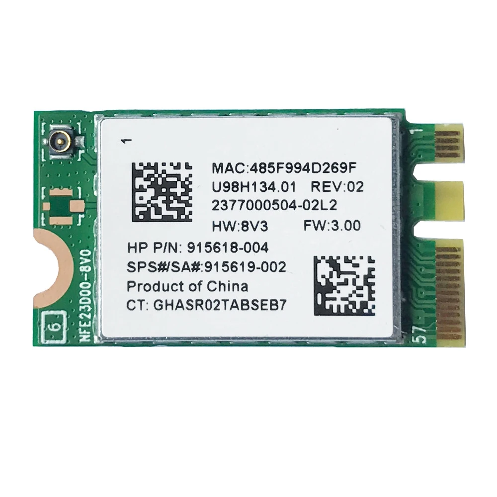 POP-lRTL8723DE 246 G6 ネットワーク カード BT 4.0 2.4G SPS 915619 -001/ 915618 -002 300M HP用