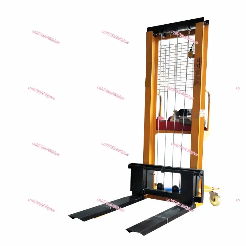 Electric Brick Loading Machine Mobile Hoist Loading and Unloading Manual Hydraulic Forklift Air Duct Remote Control Automatic