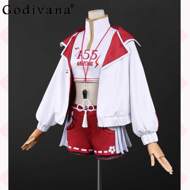 

Genshin Impact Cosplay Set Girls Anime Cosplay School Uniform Anime Shorts Suits Halloween Role Play Costumes for Women Man