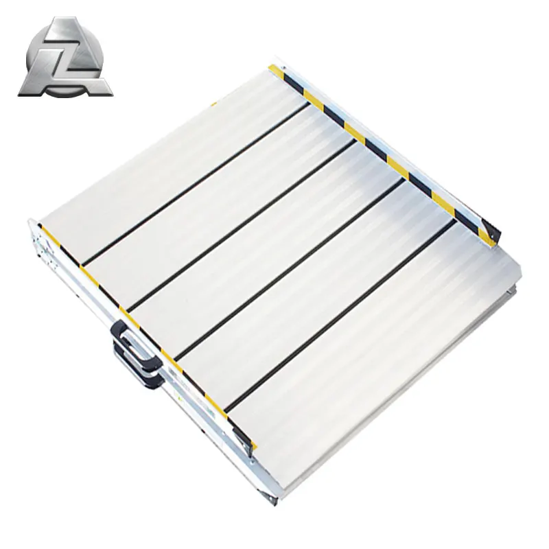 Heavy duty folding loading ramp portable aluminum motorcycle ramps