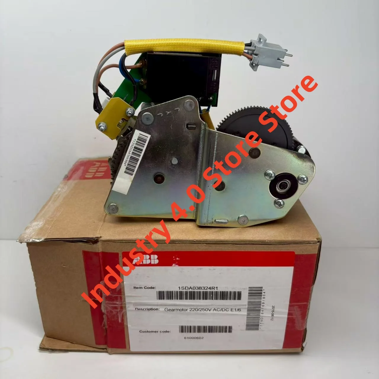 1SDA038324R1 220-250V มอเตอร์เกียร์ใหม่เอี่ยม