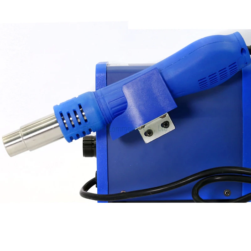 Solder Station Smd Rework Station MECHANIC HK-8587D Hot Air Gun Soldering Station 2 in 1 LED Quiet Desoldering Lead-Free Repair