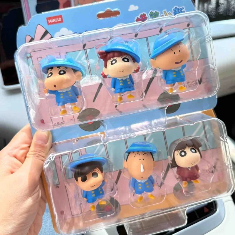 

Оригинальный карандаш Шин-Чан, серия приключений, детская школьная форма, костюм, аниме-фигурки, кавайный миниатюрный декор для рабочего стола, игрушки в подарок