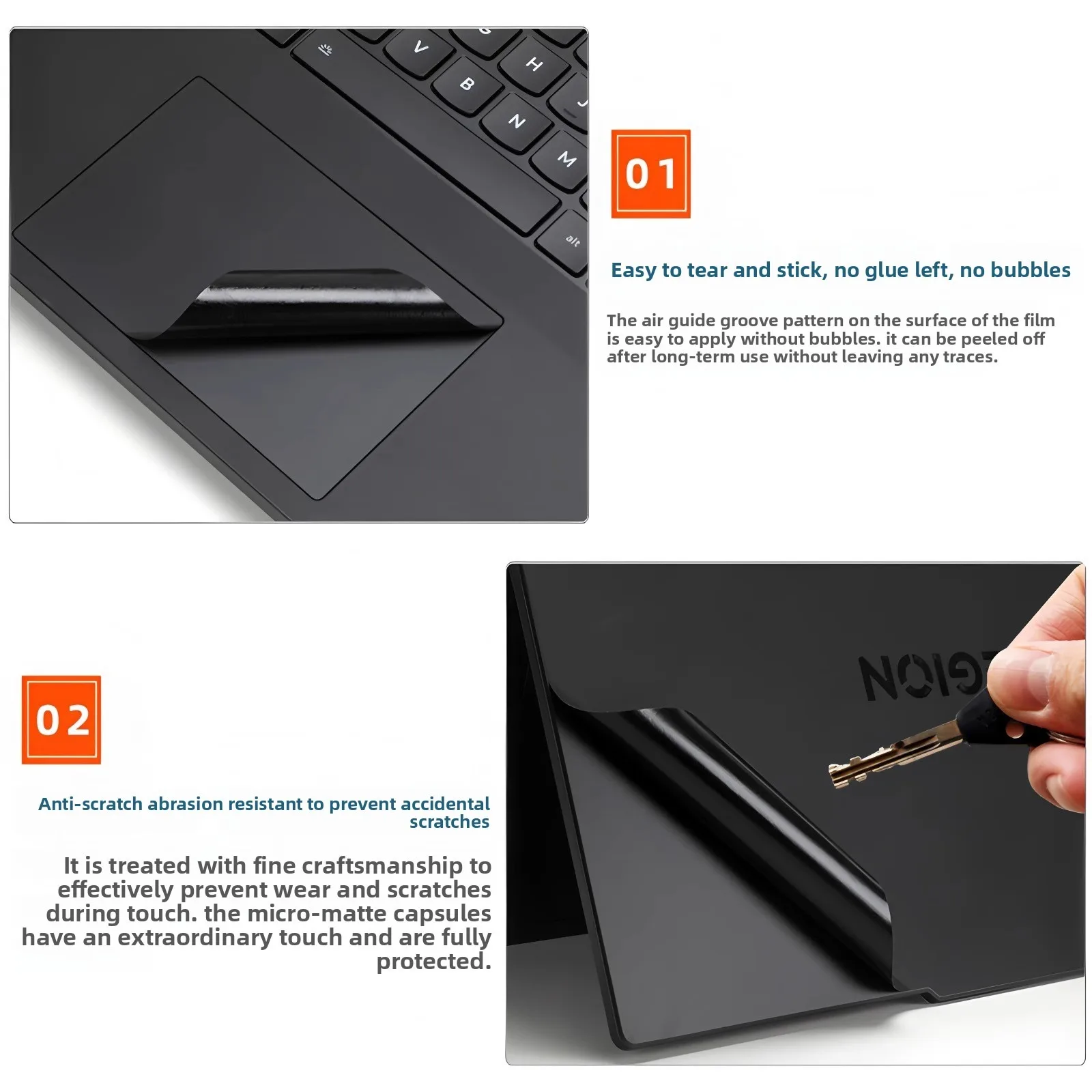 For Lenovo ThinkPad X1 2-in-1 Gen 10 Aura Edition Notebook Skin Film X1 Carbon/X13 Protective Film X1 Yoga Pre Cut Vinyl Decal