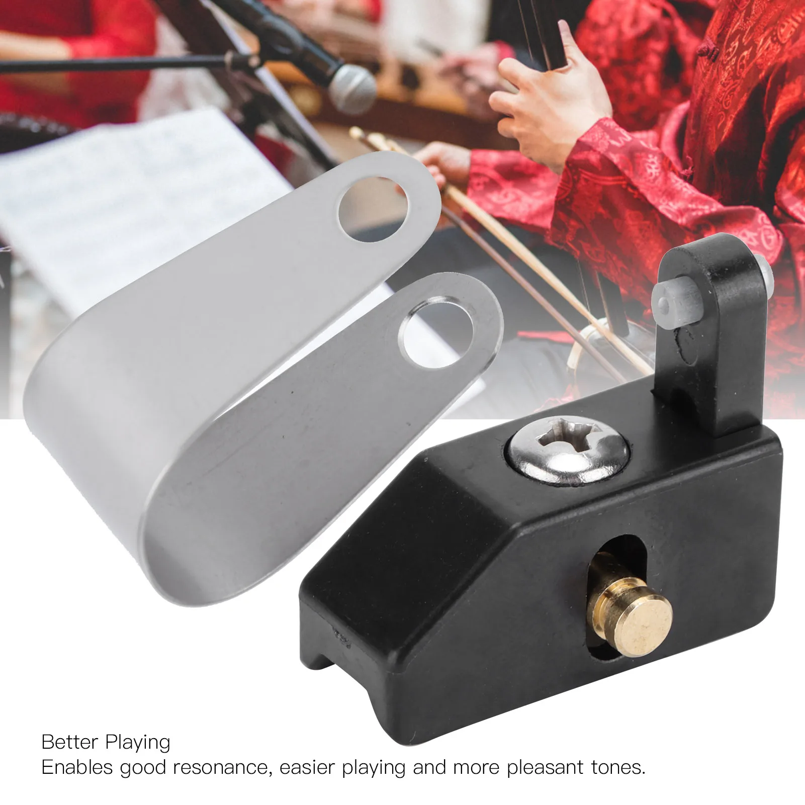 

Erhu Qianjin Accessory Erhu Qianjin Adjustable Urheen String Fixing Part Musical Instrument Accessory Replacement Urheen Qianjin