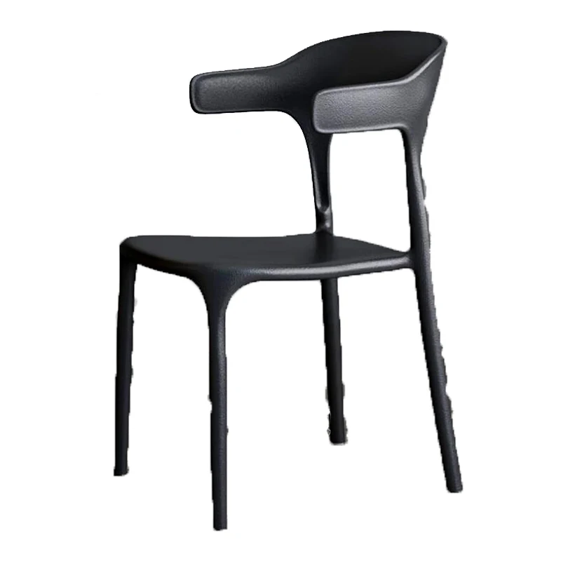 

Thickened Plastic Horn Chairs for Home Commercial Use - Sturdy Durable Heat-Resistant
