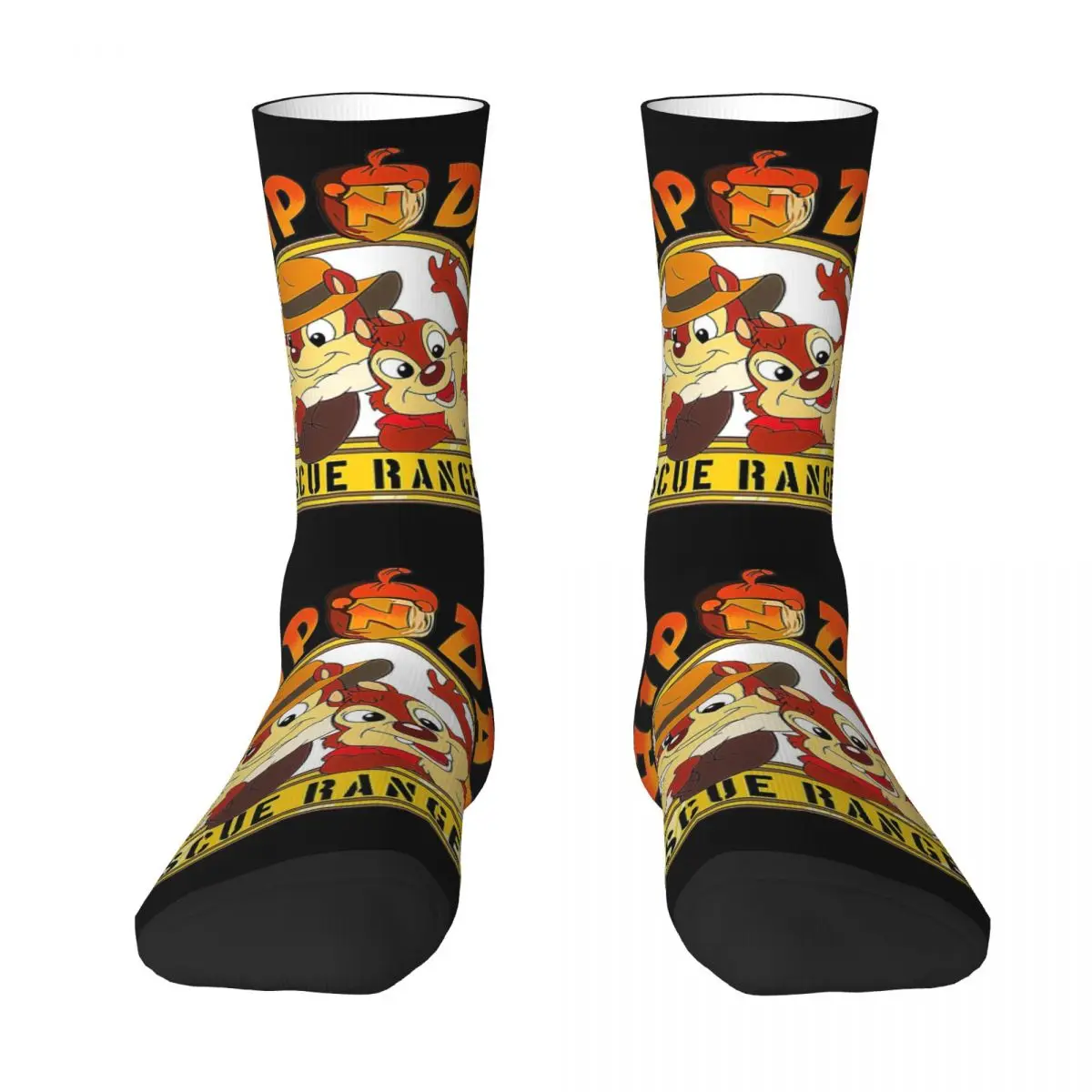 Chip 'N' Dale Park Life Socks Harajuku Sweat Absorbing Stockings All Season Long Socks Accessories for Man Birthday Present