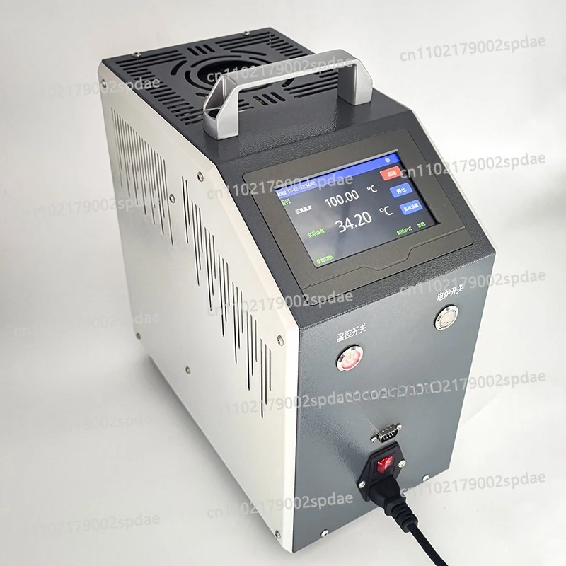 Portable Touch Screen Dry Block Temperature Calibrator Furnace Dry Well Temperature Calibrator