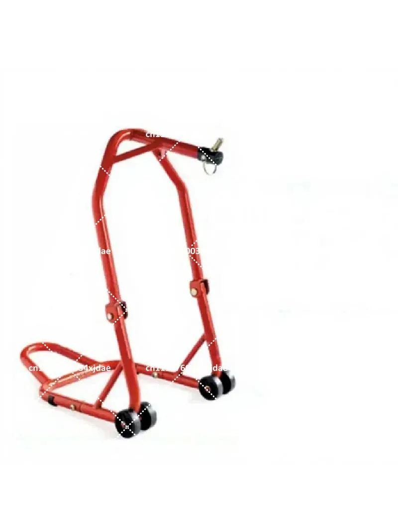 Heavy-Duty Motorcycle Bicycle Front Wheel Support Bracket, Lifting Fixing Tool for Maintenance, Rocker Arm Stand