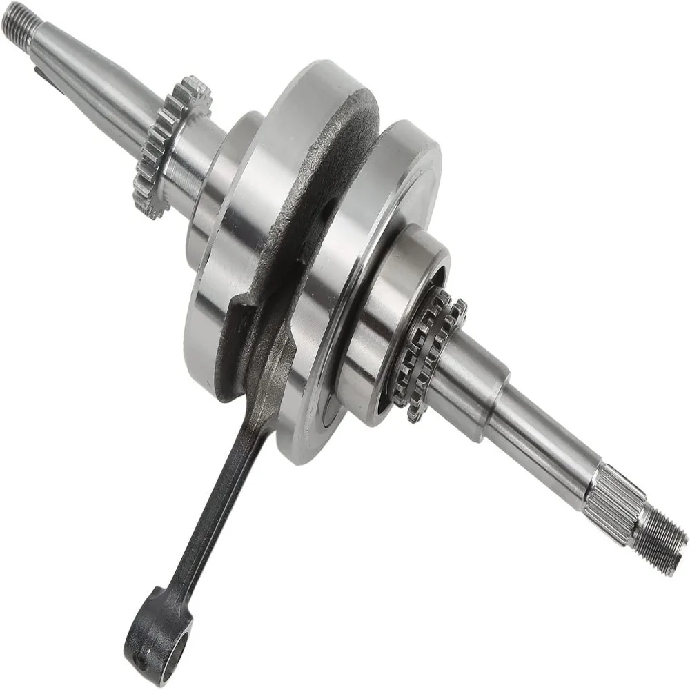 22 Tooth Linkage Crankshaft Assembly Aluminum Alloy Direct Replacement Crankshaft Assembly Kit 4 Stroke High Strength
