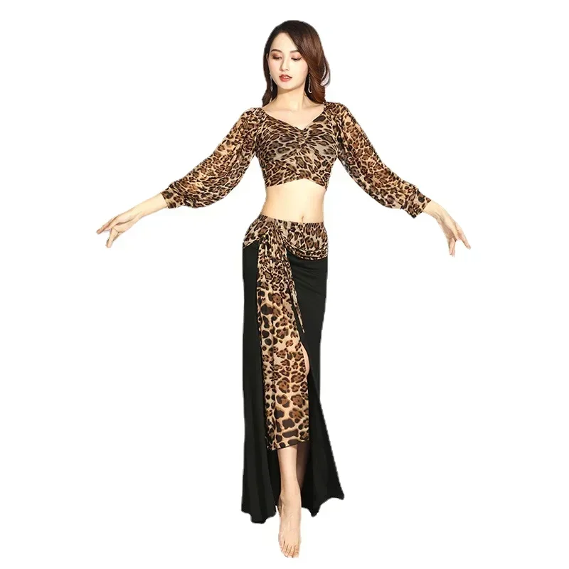 

New Belly Dance Skirt for Women Practice Clothes Dance Performance Dress Large Size Sexy Modern Dance Clothes Stage Performance