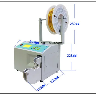 Semi-automatic cable ties and lollipop wrappers for bread bags and metal kink food applications