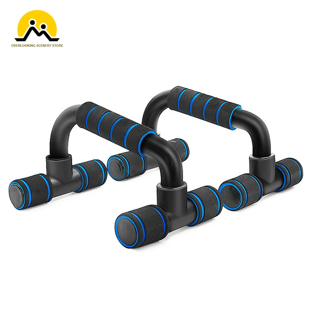 1 Pair Non-slip Push Up Stand Home Fitness Power Rack Gym Handles Pushup Bars Exercise Arm Chest Muscle Training Push Up Racks