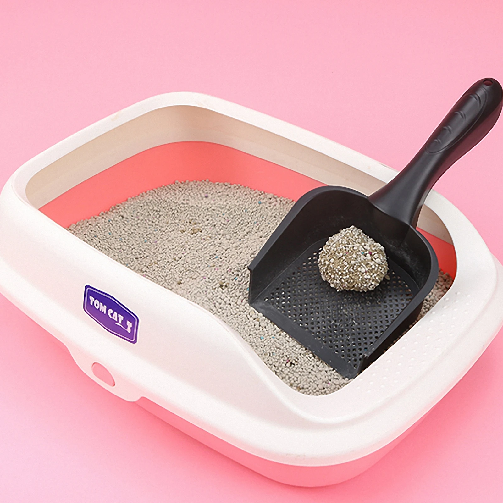 

Cat Litter Pet Litter Scoop Durable Large Tool for Kitten Dog Pet Supplies Shovel Comfortable Environmental Use