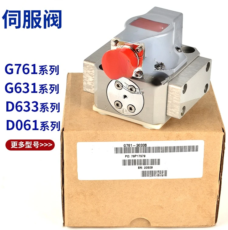 Servo-Valve G761-3033B/G631-3005b Electrohydraulic Control Servo-Valve D634-319 Hydraulic Valve