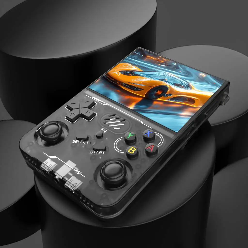 BOYHOM Retro Handheld Console Open-Source Linux System bult-in wifi Game Consoles 3.5inch IPS Screen Portable Video Player