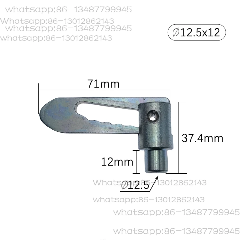 

Аксессуары для прицепа Быстроразъемный штифт Т-образного типа Быстроразъемный штифт Фиксированный штифт Пружинная защелка для карты Модернизация автомобиля