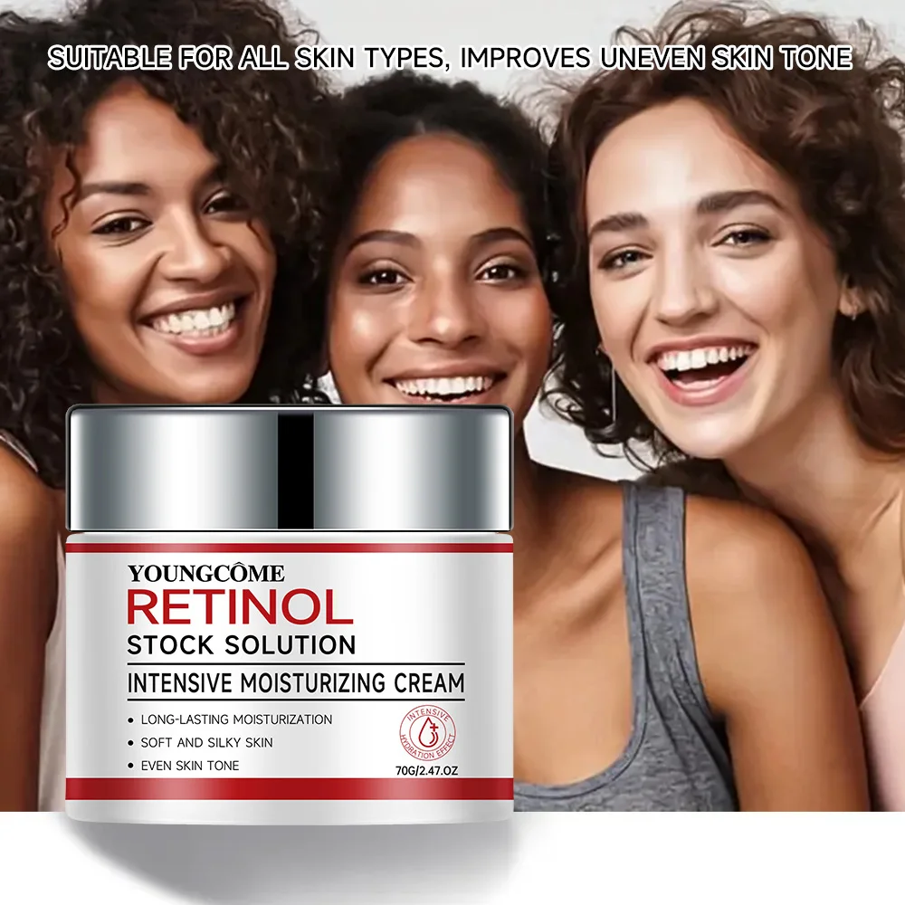  YOUNGCOME Retinol Face Cream Anti-Aging Deep Hydration Wrinkle Smoothing & Skin Renewal Formula for Radiant,Day & Night Use