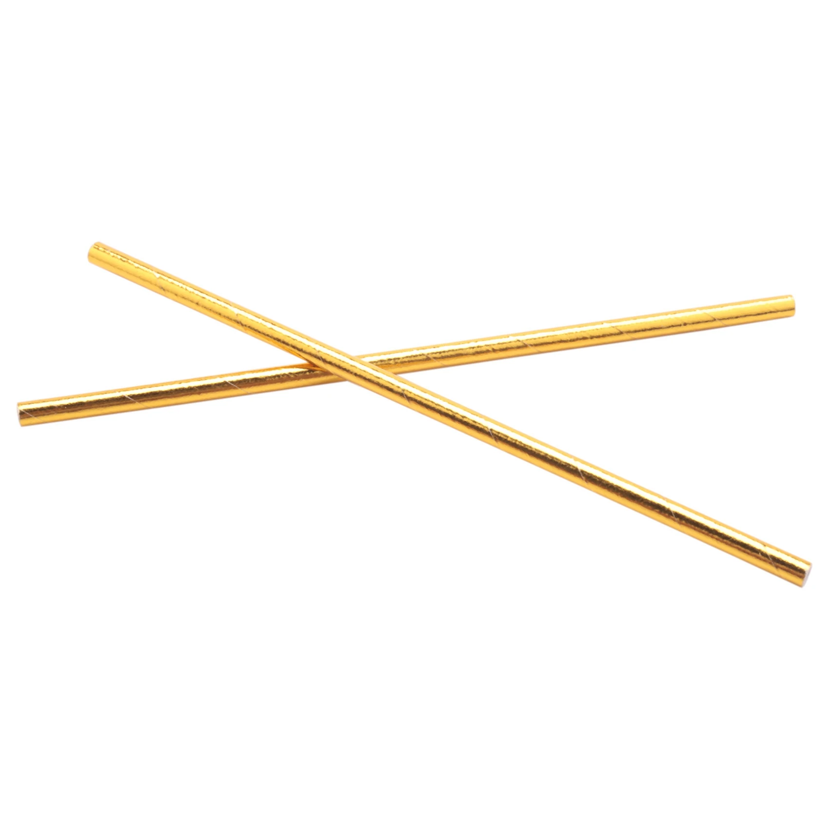 شفاطات ورقية من رقائق الذهب من BAAG، شفاطات للشرب للحفلات للاستعمال مرة واحدة، عبوة مكونة من 200 احتفالات للعطلات