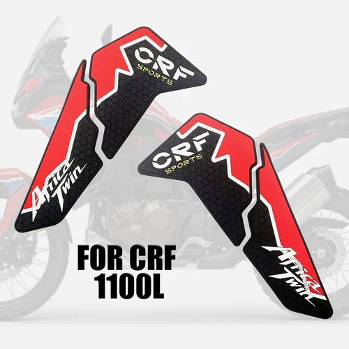 Imagen 2 del producto CRF1100 CRF 1100 L Fit Honda Africa Twin pegatinas laterales antideslizantes para tanque de combustible almohadilla impermeable pegatinas de goma Adhesive2019-2024