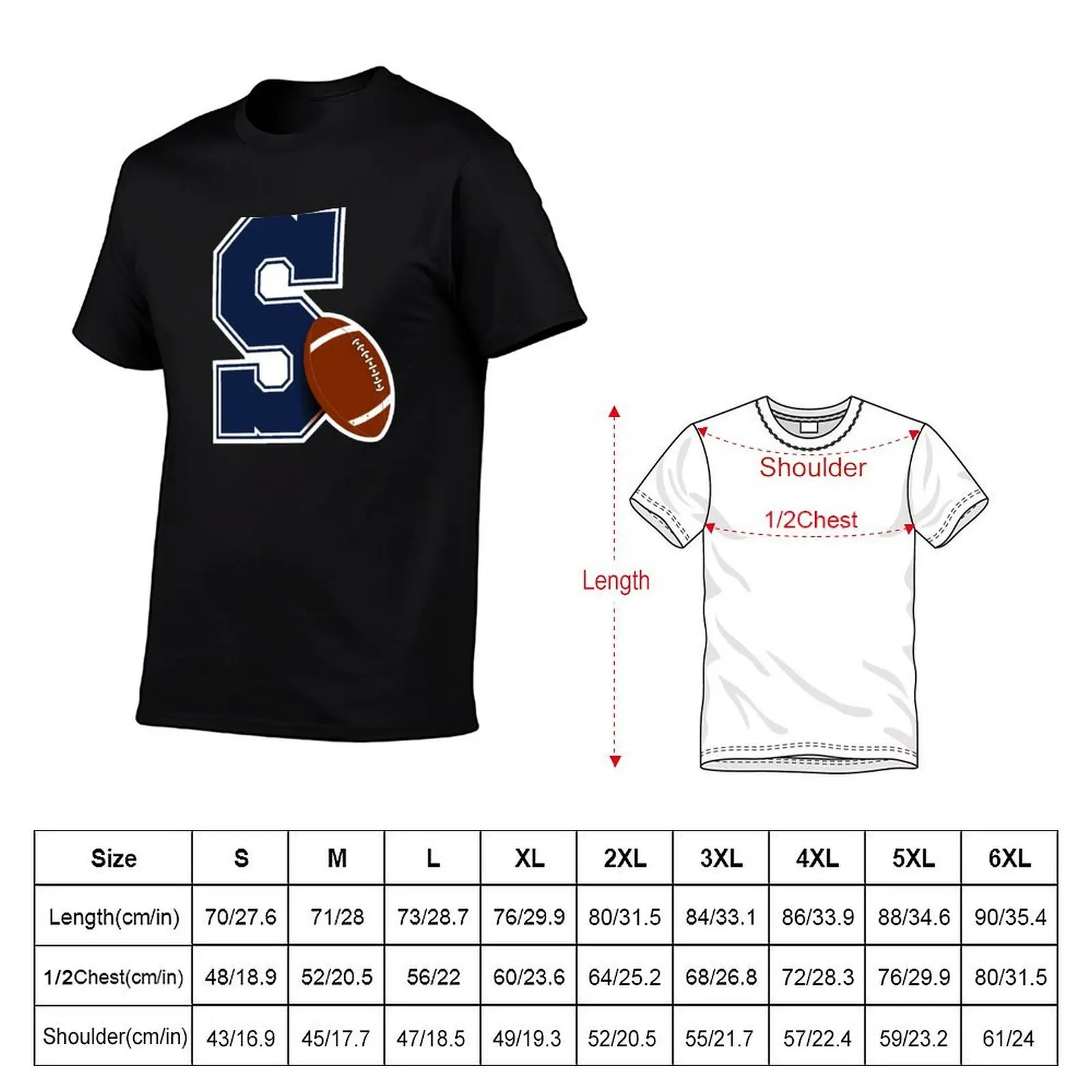 Penn State Football Monogram T-Shirt essential t shirt oversized graphic tee outfits for men