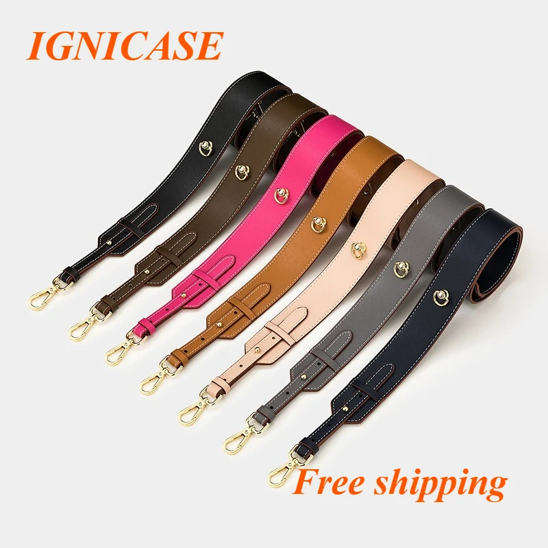IGNICASE New Fashion Design Women's Bag Wide Shoulder Strap Can Be Replaced and Transformed Personalized Shoulder Strap