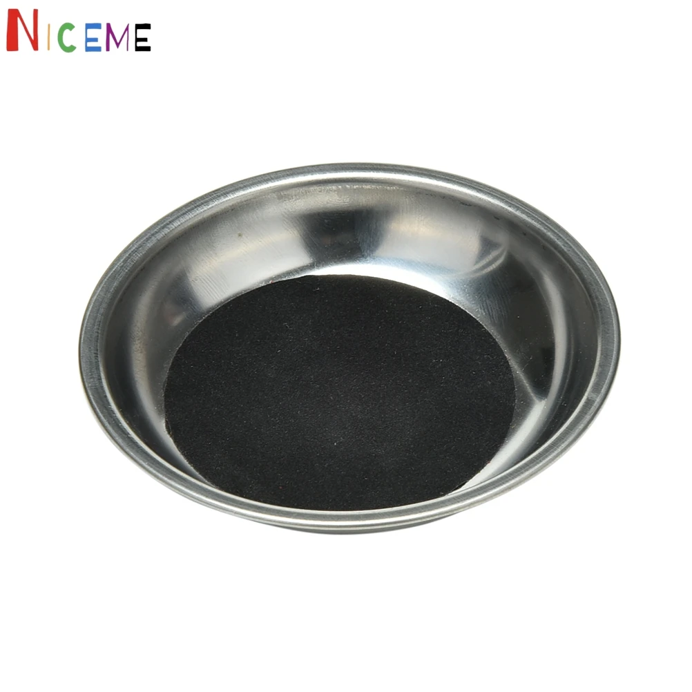 1 Pcs Coin Through Glass Steel Cup Mat Magic Props Party Close-up Magic Trick