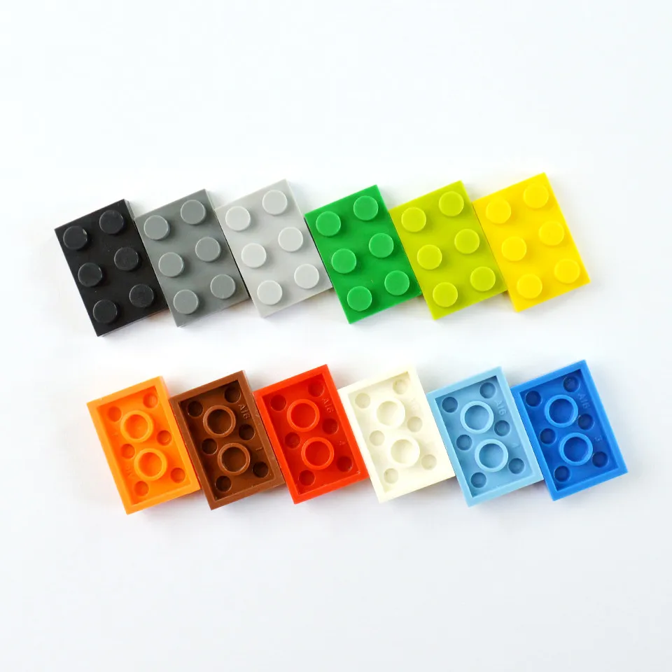 1 Pcs Buildings Blocks 3021 Plate 2 x 3 Brick Collections Bulk Modular GBC Toy For High-Tech MOC Set