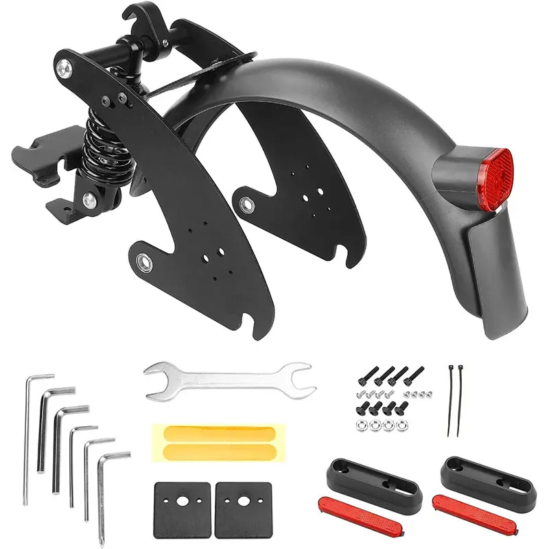 Ulip Rear Shock Suspension Upgrade Kit Shock Absorber For Segway Ninebot Max G30 G30LP G30E Electric Scooter Fender Taillight