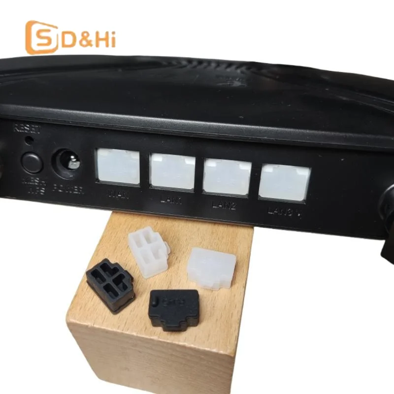 10 Stuks Laptop/Computer/Router Accessoires RJ45 Stofkap Connector Stofkap Plug Protector Stekkers Hub Poort