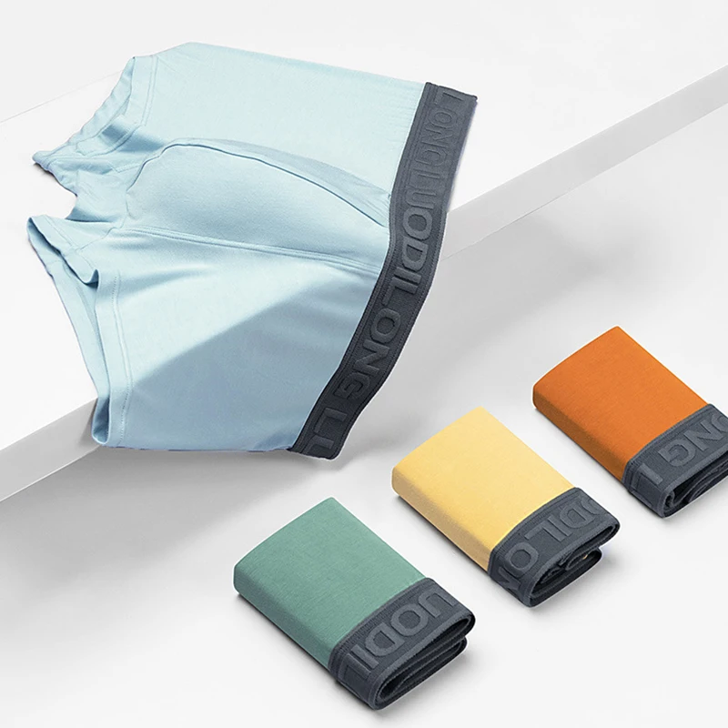 

6 шт./партия, мужские трусы-боксеры из модала