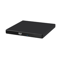 USB 2.0 External Optical Drive Portable CD DVD+/-RW Burner Optical Drive DVD Drive External for Laptop PC Desktop