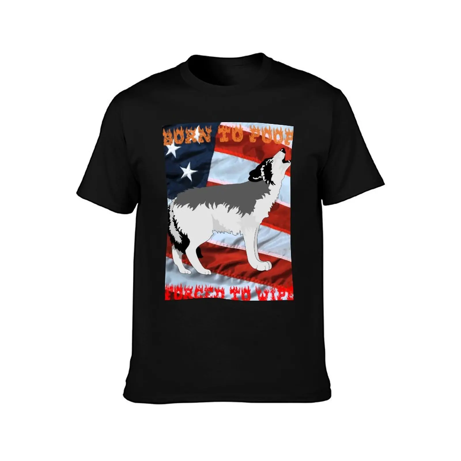 Born To Poop, Forced To Wipe T-Shirt, Summer Casual Cotton Tee, Oversized Streetwear Tops, Vintage Graphic Print, 100% Cotton
