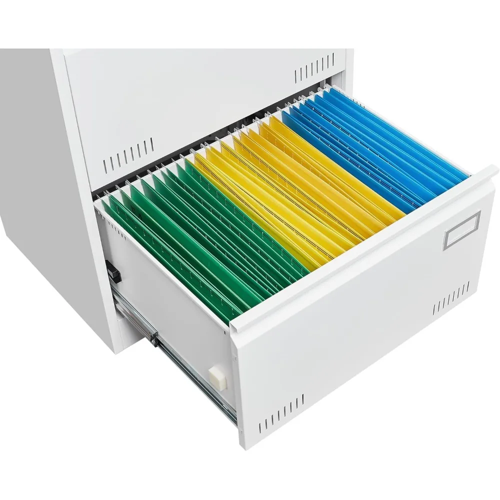 أدراج الملفات بحجم قانوني وحرف، رمادي فاتح، 30 × 18.62 × 52.5، حل تخزين جانبي لتنظيم المكاتب