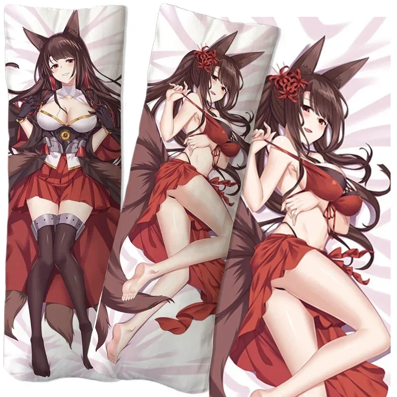 Anime Azur Lane yuudachi Jiahe Chicheng figure Equal body hug body pillow pillowcase two-sided sexy two-dimensional pillowcase