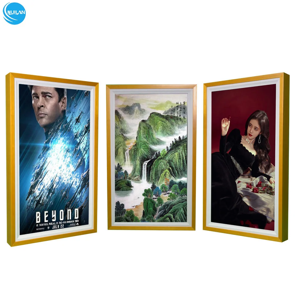 21.5 Inch Anti-Glare Advertising Player 64GB Storage Auto-Rotate HMI Input Wall Mountable WiFi Video Playback Digital Picture