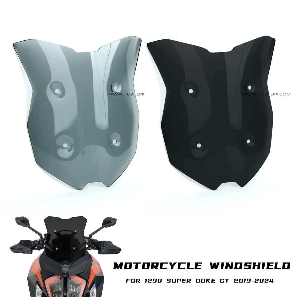 

For KM 1290 SUPERDUKE Super Duke GT 2019-2023 2020 2021 2022 2024 Motorcycle Sport Screen Windshield Windscreens Wind Deflectors