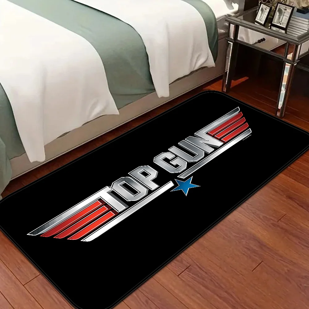 Tom Cruise Maverick Film Top Gun Kitchen Mat Cheaper Anti-slip Modern Living Room Balcony Printed Modern Home Decor