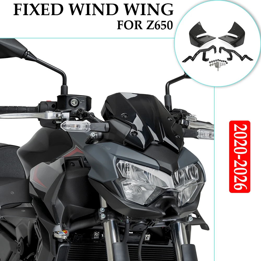accessori-moto-per-kawasaki-z650-2020–2026-alette-aerodinamiche-fisse-deflettori-aerodinamici