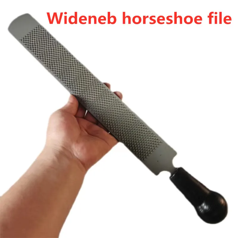 Equestrian horseshoe file handle horseshoe repair tool